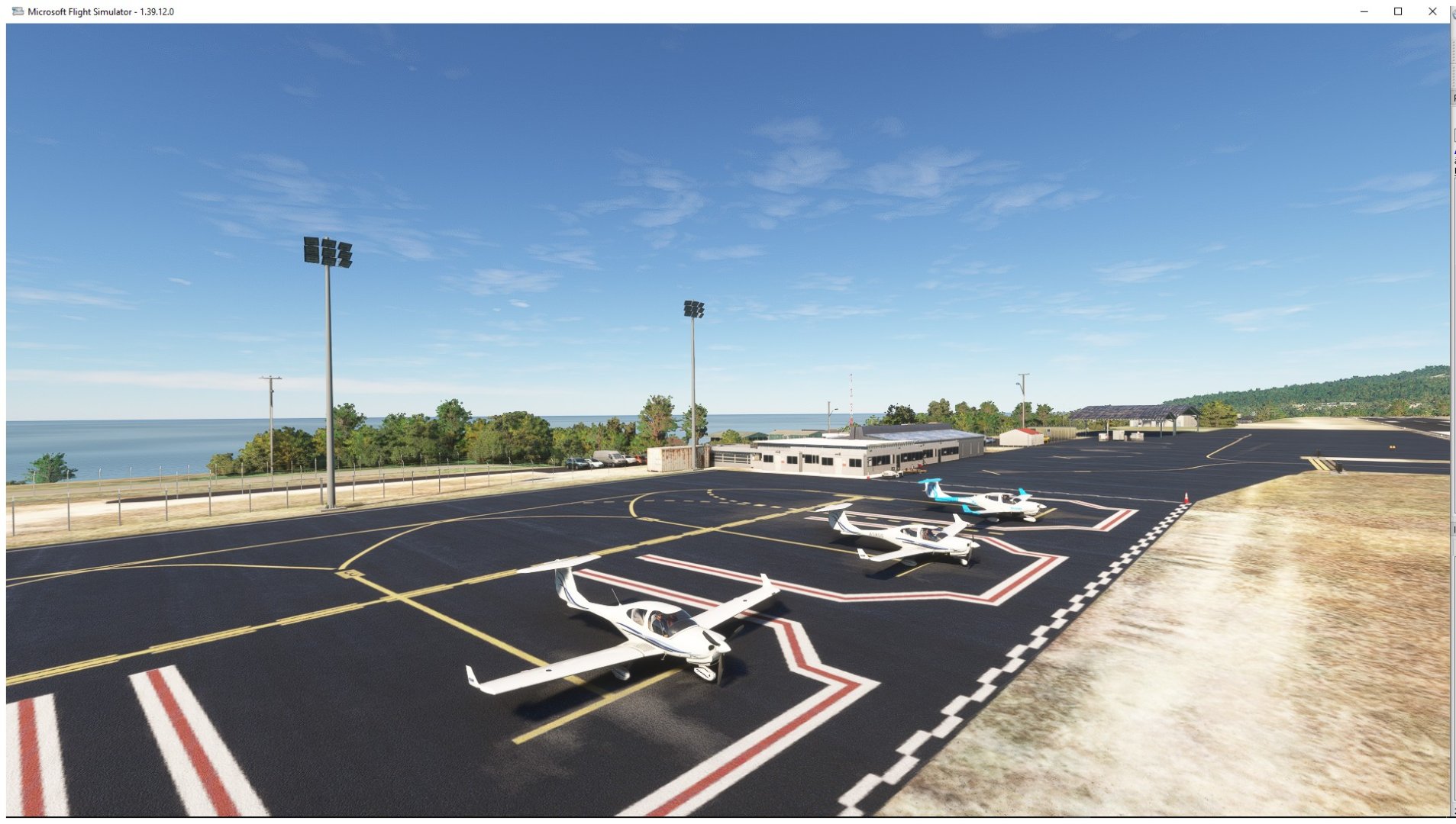 05-03-2026  en DA 40  sur les caraïbes